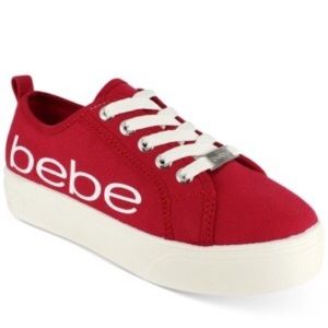 Women’s size 8 red and white Bebe Sport